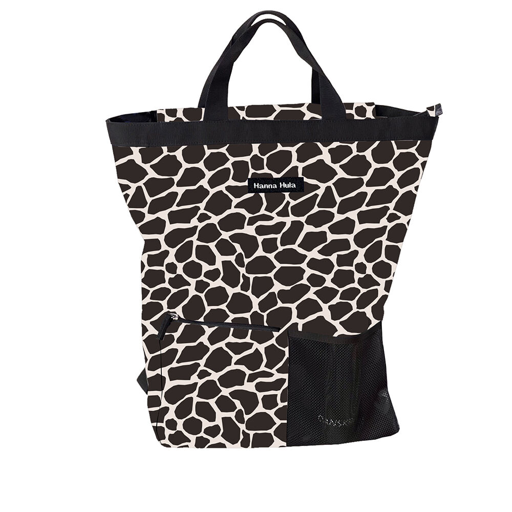 BACKYARD FAMILY「ハンナフラ リュック TNS-SQRC 通販 リュックサック バックパック デイパック 軽量 軽い」|リュック|ブラック1