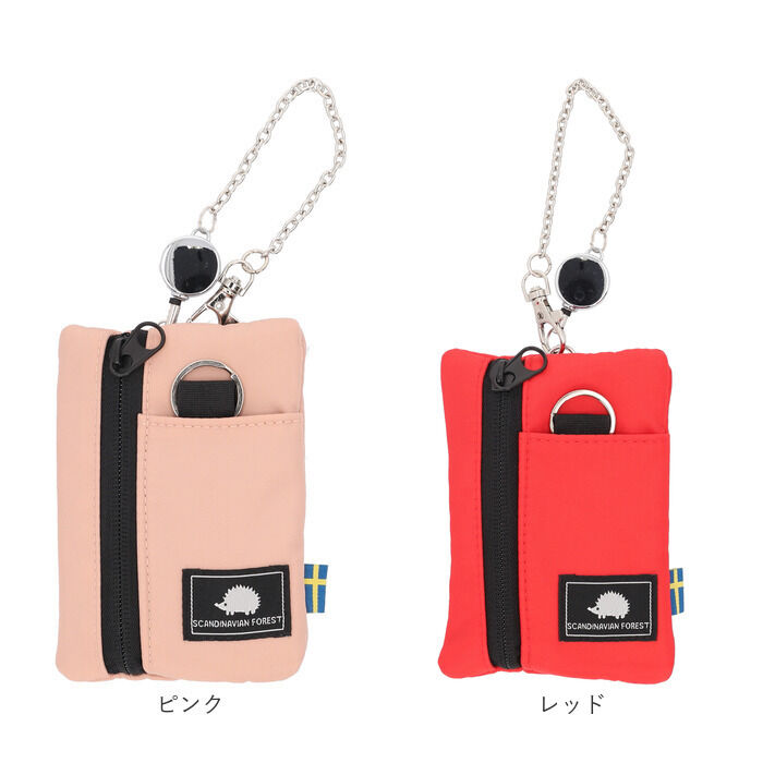 BACKYARD FAMILY「スカンジナビアンフォレスト 多機能 ポーチ 通販 リール付きポーチ 多機能ポーチ 小物入れ」|ポーチ|