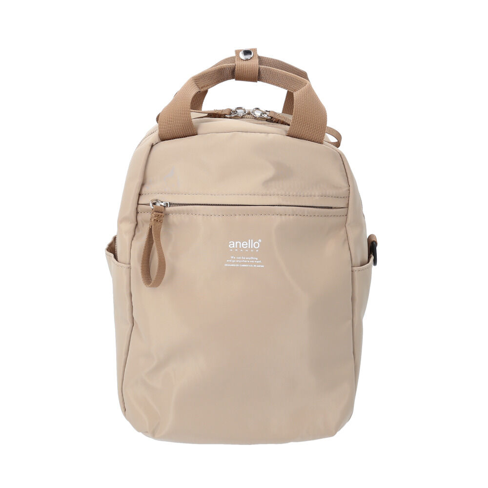 BACKYARD FAMILY「アネログランデ リュック 通販 anello GRANDE GTM0713 リュックサック」|リュック|ベージュ1