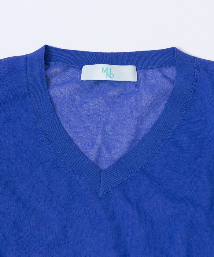 BACKYARD FAMILY「MIND マインド シアーベスト ベスト 通販 チョッキ レイヤード 重ね着 透け感 Vネック」|その他|