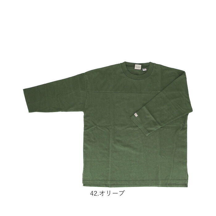 BACKYARD FAMILY「Goodwear グッドウェア 7分袖 tシャツ 通販 Tシャツ ロンT ロングシャツ シャツ」|Tシャツ・カットソー|