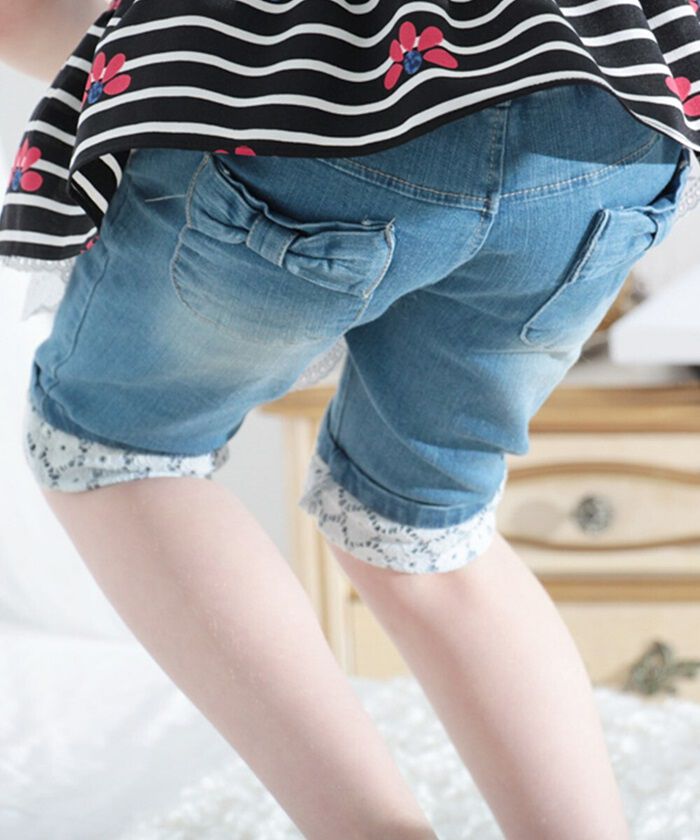 BACKYARD FAMILY「ショートパンツ キッズ 女の子 通販 デニムパンツ 10002605 デニムショートパンツ」|その他|