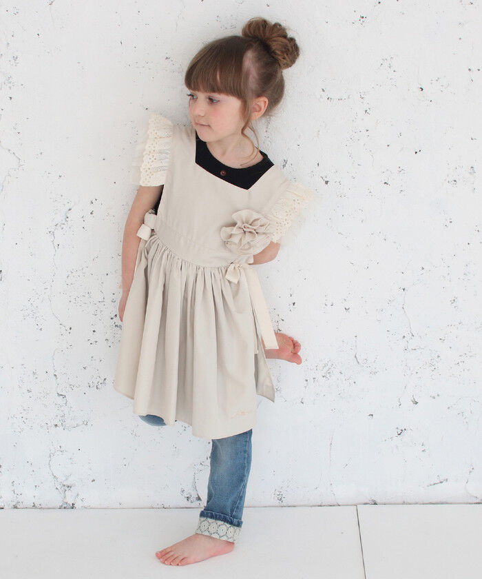 BACKYARD FAMILY「エプロンドレス 子ども 通販 エプロン ドレス 子供 5013-19-55 エプロンワンピース」|その他|