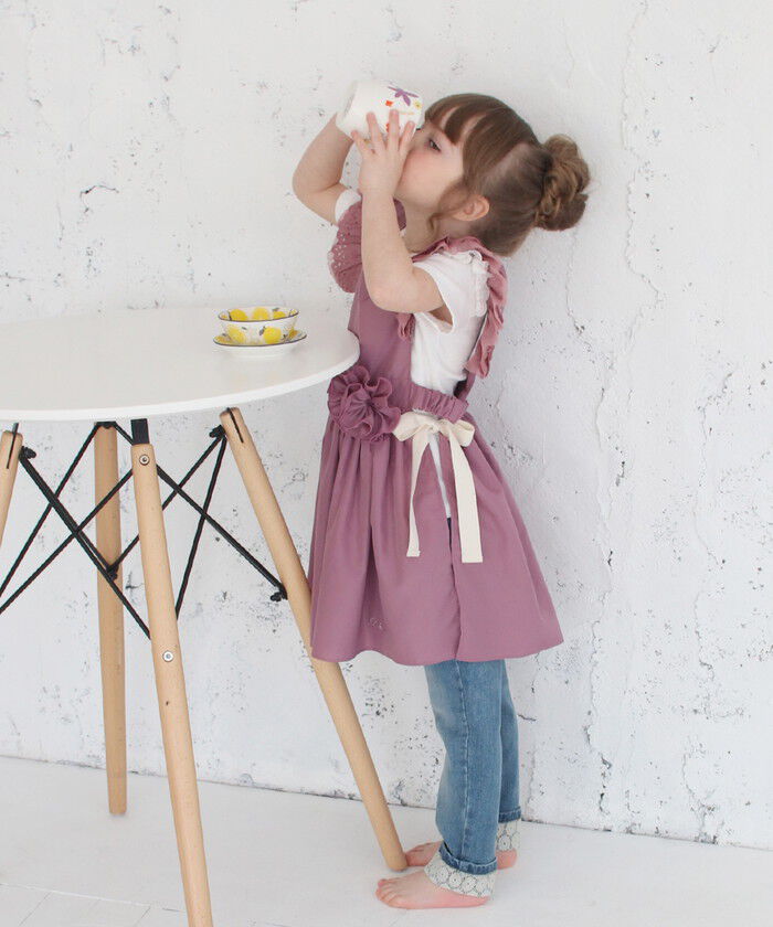 BACKYARD FAMILY「エプロンドレス 子ども 通販 エプロン ドレス 子供 5013-19-55 エプロンワンピース」|その他|