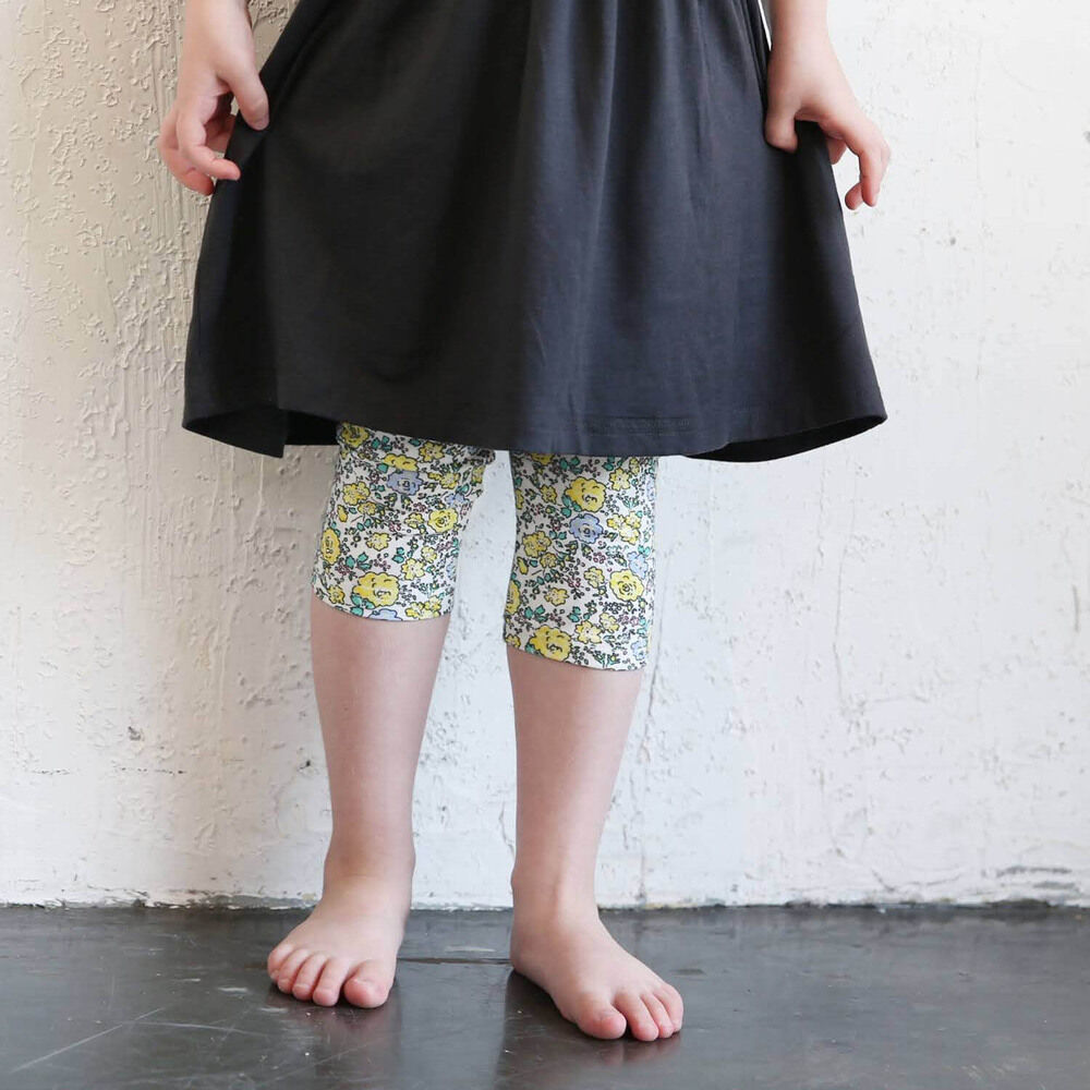 BACKYARD FAMILY「女の子 キッズ レギンス かわいい 通販 スパッツ 64042301 パンツ 春 夏 秋 冬」|その他|イエロー1