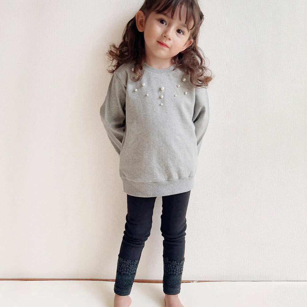 BACKYARD FAMILY「女の子 キッズ レギンス かわいい 通販 スパッツ 74012402 パンツ 春 夏 秋 冬」|その他|ブラック1