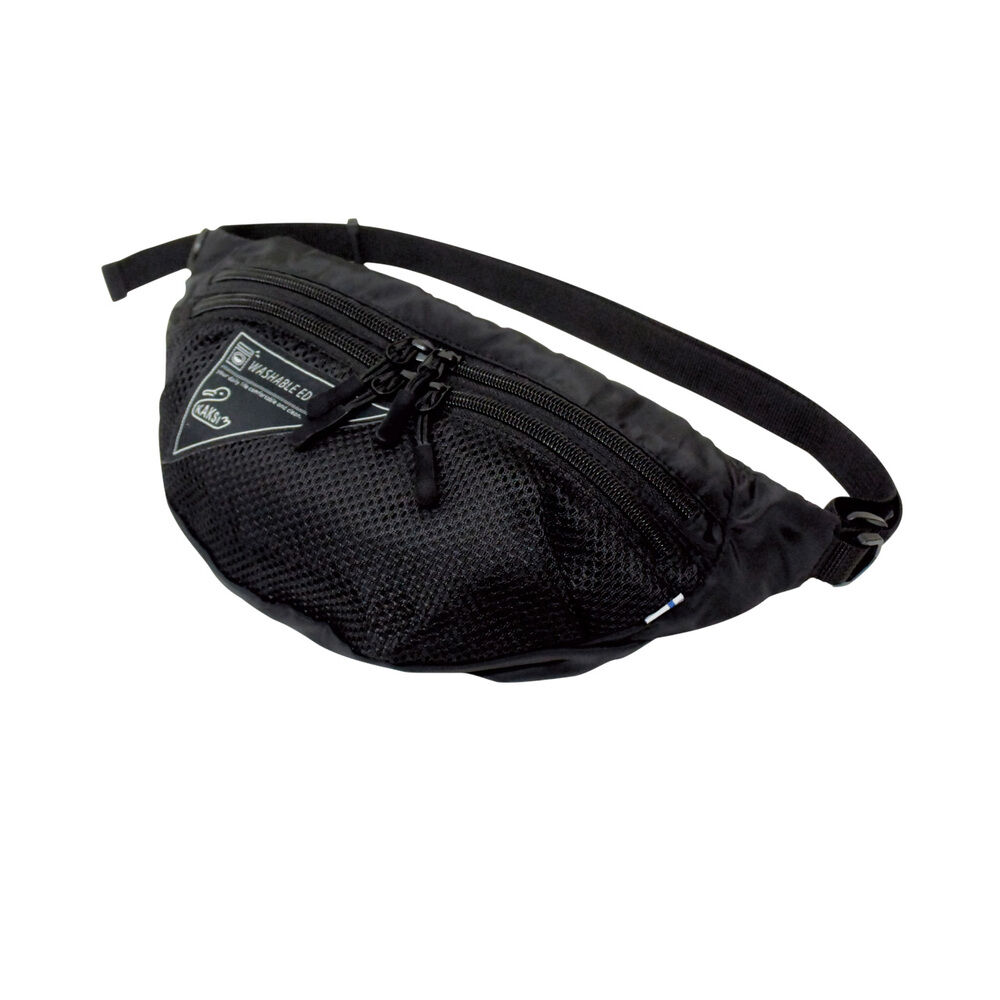 BACKYARD FAMILY「KAKSI ボディバッグ 通販 ウエストバッグ バッグ レディース メンズ ウォッシャブル 洗える」|その他|ブラック1