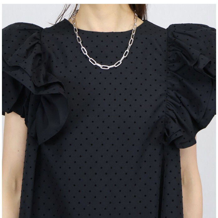 BACKYARD FAMILY「フリル 袖 トップス レディース 通販 カットソー フリルトップス プルオーバー シャツ フリル袖」|Tシャツ・カットソー|