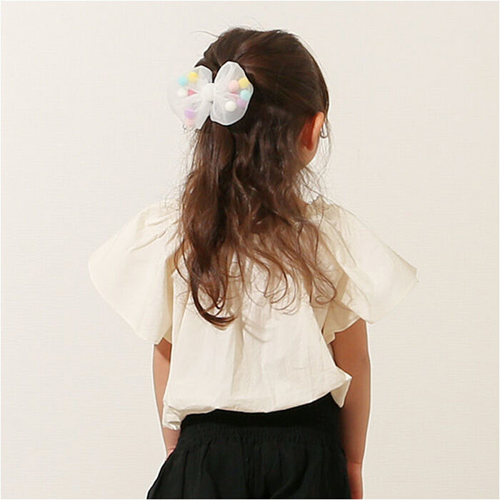 BACKYARD FAMILY「Rora ブラウス 襟なし 通販 ローラ クリーミー カットソー キッズ 子供 女の子 女子」|その他|