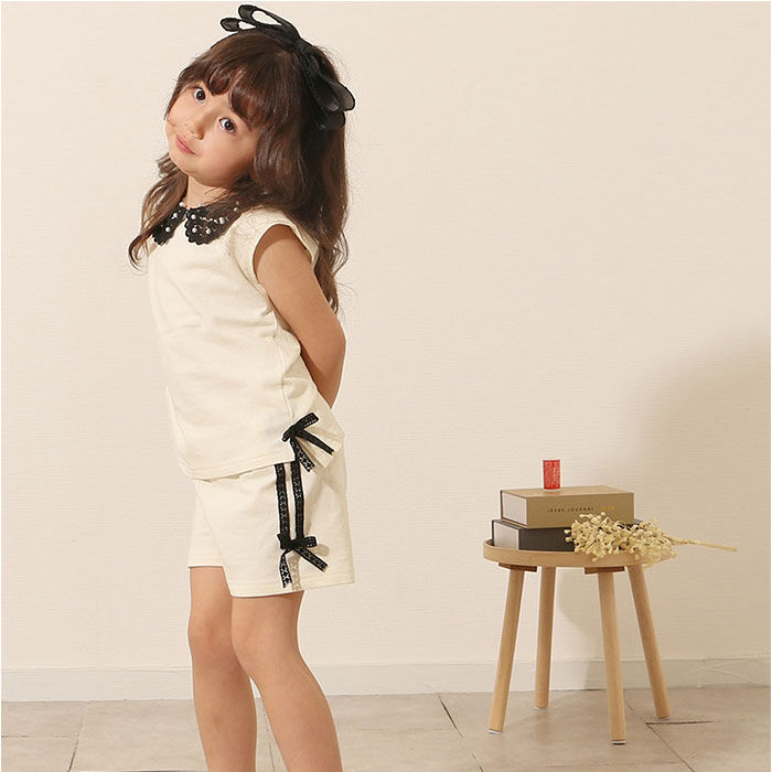 BACKYARD FAMILY「Rora セットアップ 通販 ローラ エリン 上下セット キッズ 子供 女の子 女子 半袖」|その他|