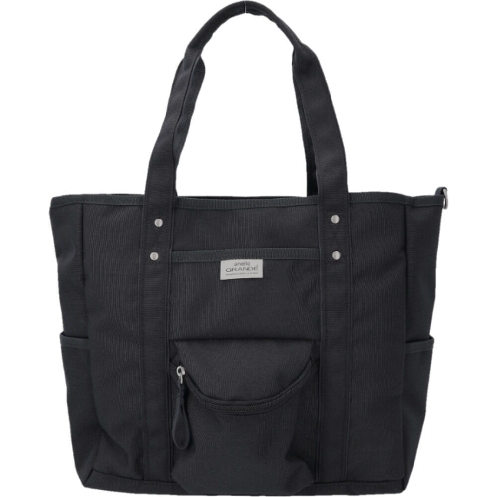 BACKYARD FAMILY「アネロ トートバッグ anello GTM0982 通販 anelloGRANDE アネログランデ」|トートバッグ|ブラック1