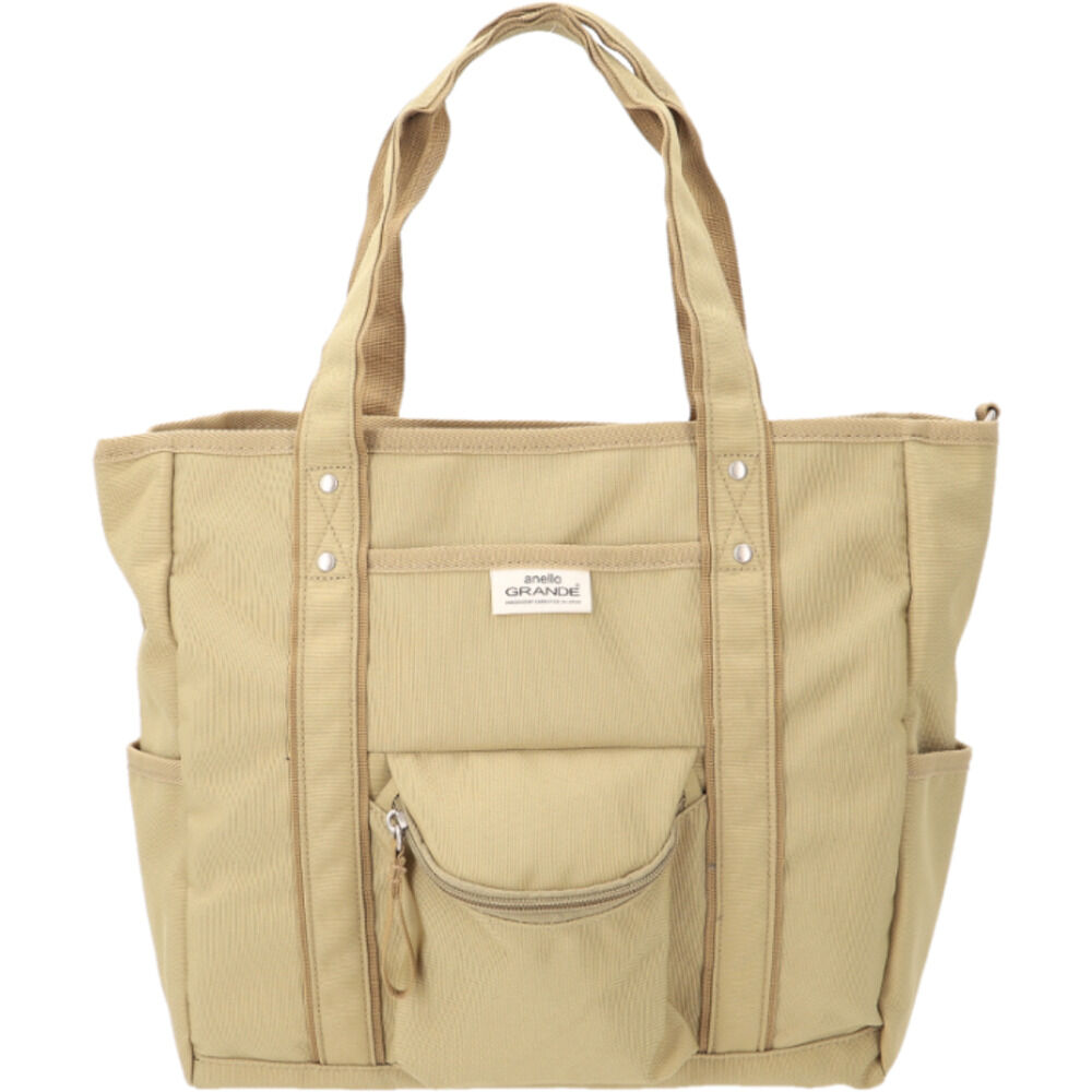 BACKYARD FAMILY「アネロ トートバッグ anello GTM0982 通販 anelloGRANDE アネログランデ」|トートバッグ|ベージュ1