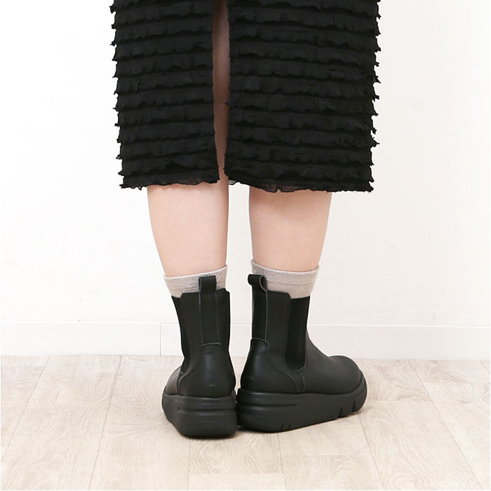 BACKYARD FAMILY「Re:getA リゲッタ ブーツ サイドゴア 厚底 RE163C 通販 厚底ブーツ」|ショートブーツ|