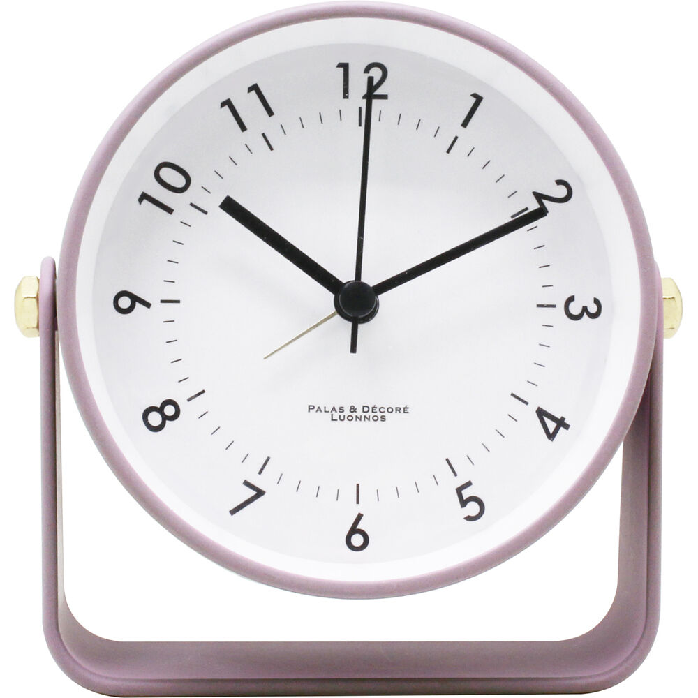 BACKYARD FAMILY「目覚まし時計 アナログ かわいい 通販 アラームクロック 置き時計 置時計 アラーム 時計」|クロック・置時計|ピンク1