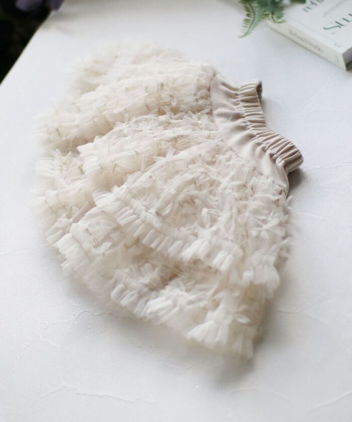 BACKYARD FAMILY「Rora 子供服 スカート 通販 ナデシコ フリフリリボンスカート フレアスカート キッズ 女の子」|その他|