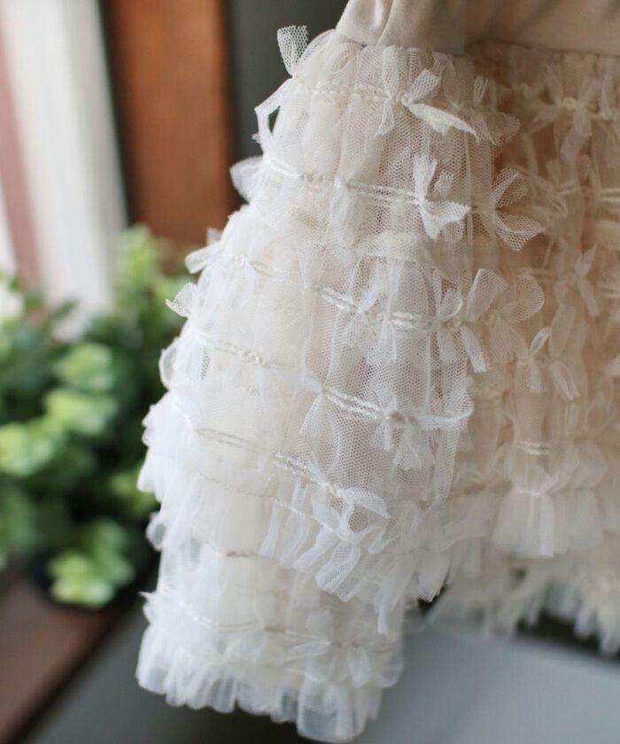 BACKYARD FAMILY「Rora 子供服 スカート 通販 ナデシコ フリフリリボンスカート フレアスカート キッズ 女の子」|その他|