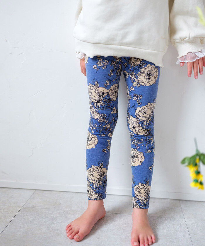 BACKYARD FAMILY「Rora 子供服 レギンス 通販 ロザミア スパッツ パンツ ズボン 花柄 女の子 女子 子供」|その他|