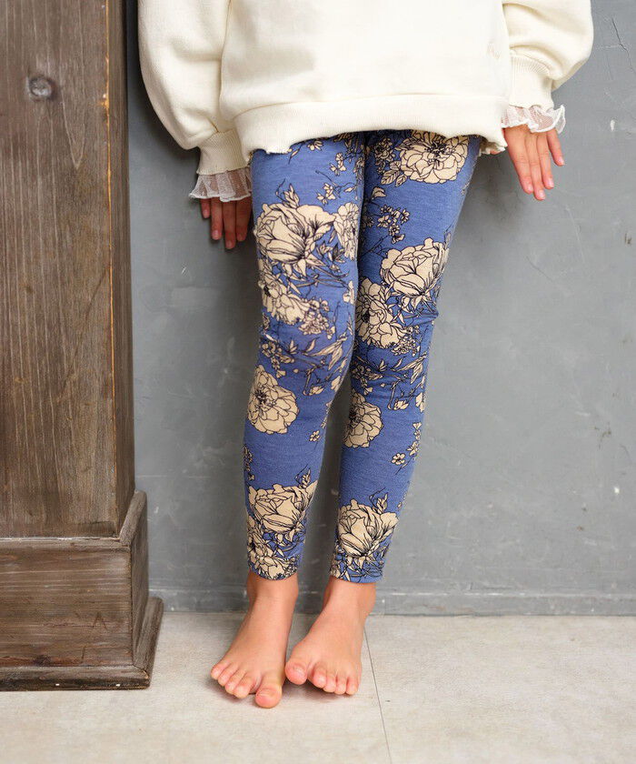 BACKYARD FAMILY「Rora 子供服 レギンス 通販 ロザミア スパッツ パンツ ズボン 花柄 女の子 女子 子供」|その他|