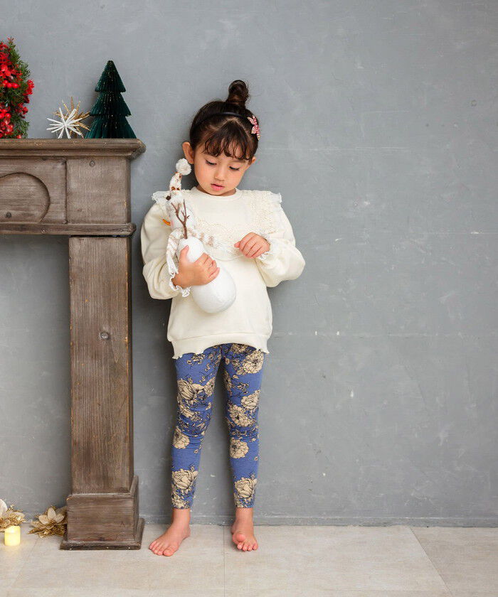 BACKYARD FAMILY「Rora 子供服 レギンス 通販 ロザミア スパッツ パンツ ズボン 花柄 女の子 女子 子供」|その他|