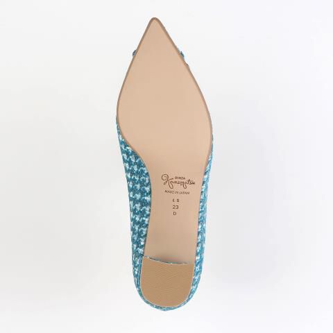 銀座かねまつ「LSDT2607CFUTBL3CB  ツイードパンプス」|パンプス|