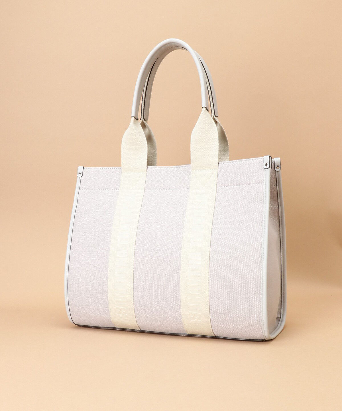 Samantha Thavasa「スクエアキャンバストート 大サイズ」|トートバッグ|