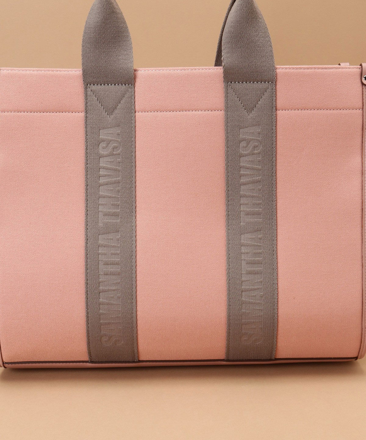 Samantha Thavasa「スクエアキャンバストート 大サイズ」|トートバッグ|