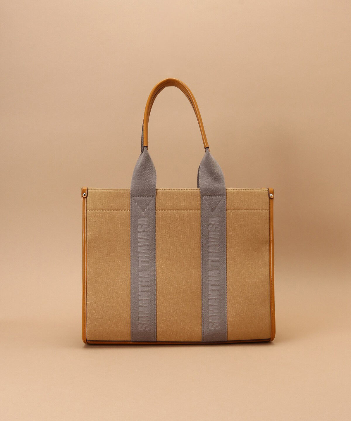 Samantha Thavasa「スクエアキャンバストート 大サイズ」|トートバッグ|