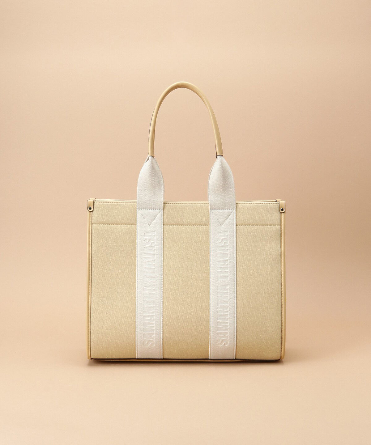 Samantha Thavasa「スクエアキャンバストート 大サイズ」|トートバッグ|ﾍﾟｰﾙｲｴﾛｰ