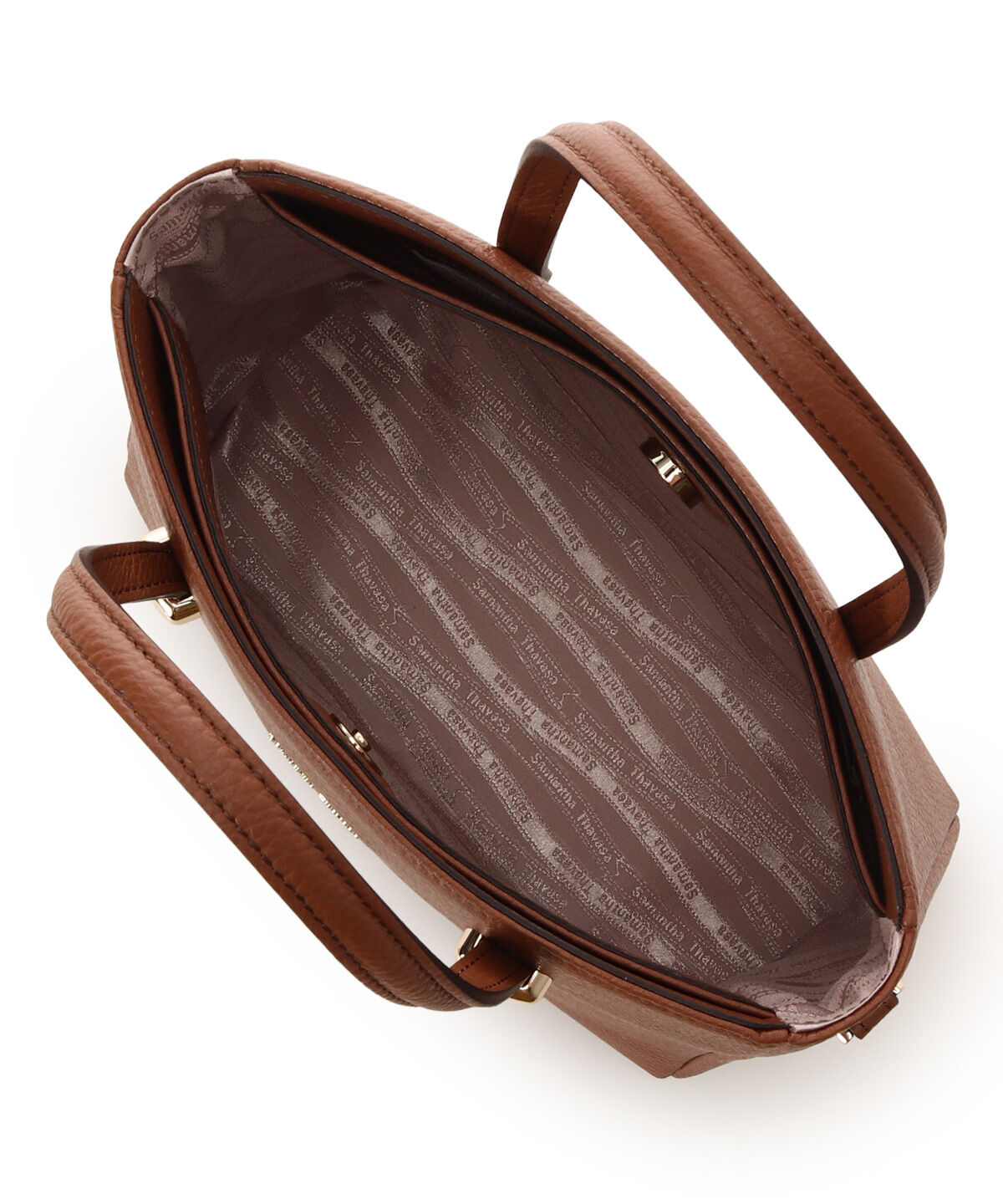 Samantha Thavasa「イタリアンシュリンクレザー ハンドバッグ」|ハンドバッグ|