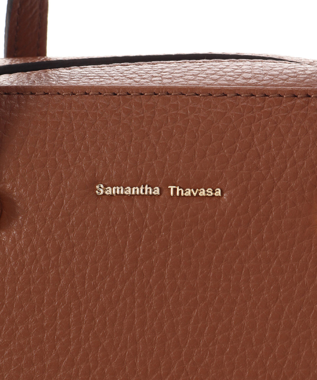 Samantha Thavasa「イタリアンシュリンクレザー ボストンバッグ」|ハンドバッグ|