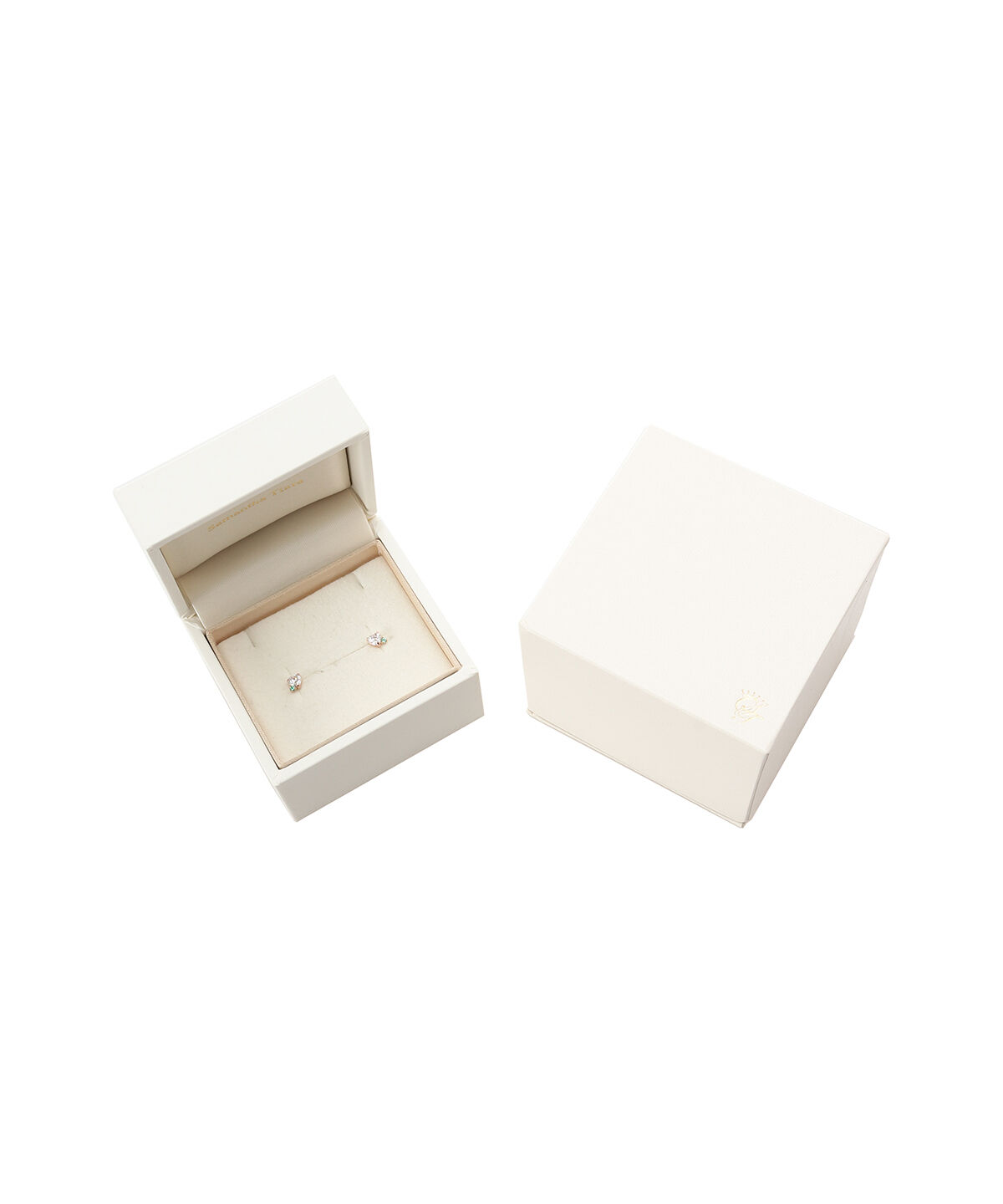 Samantha Tiara「K10PG ハートストーンピアス≪5月 誕生石≫」|ピアス|