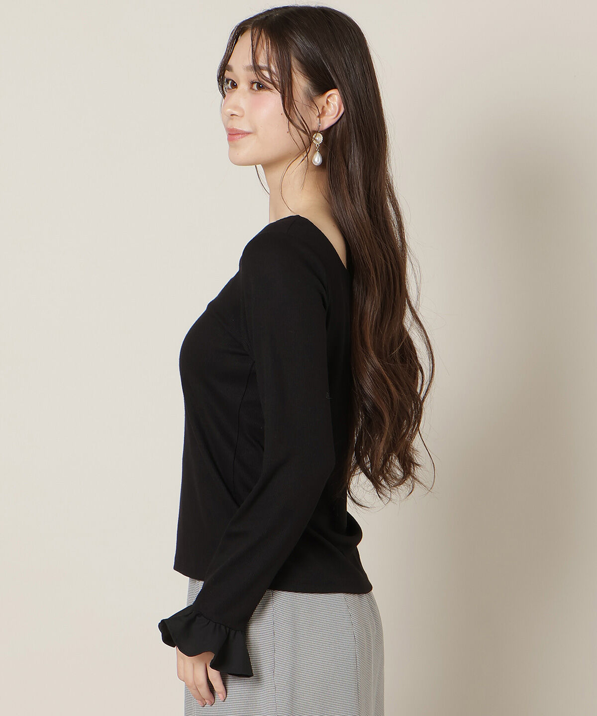 WILLSELECTION「フリルカフスインナートップス」|Tシャツ・カットソー|