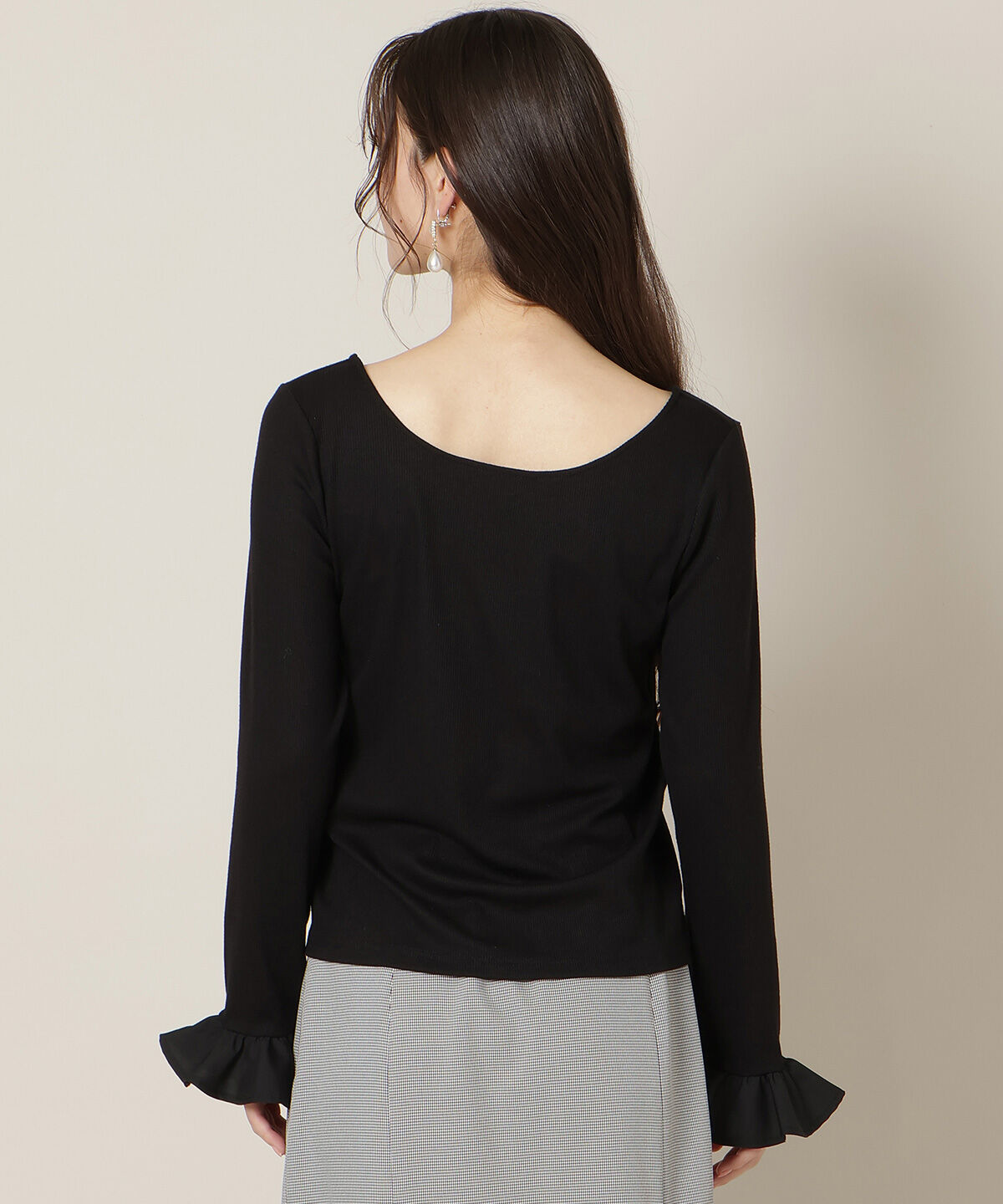 WILLSELECTION「フリルカフスインナートップス」|Tシャツ・カットソー|