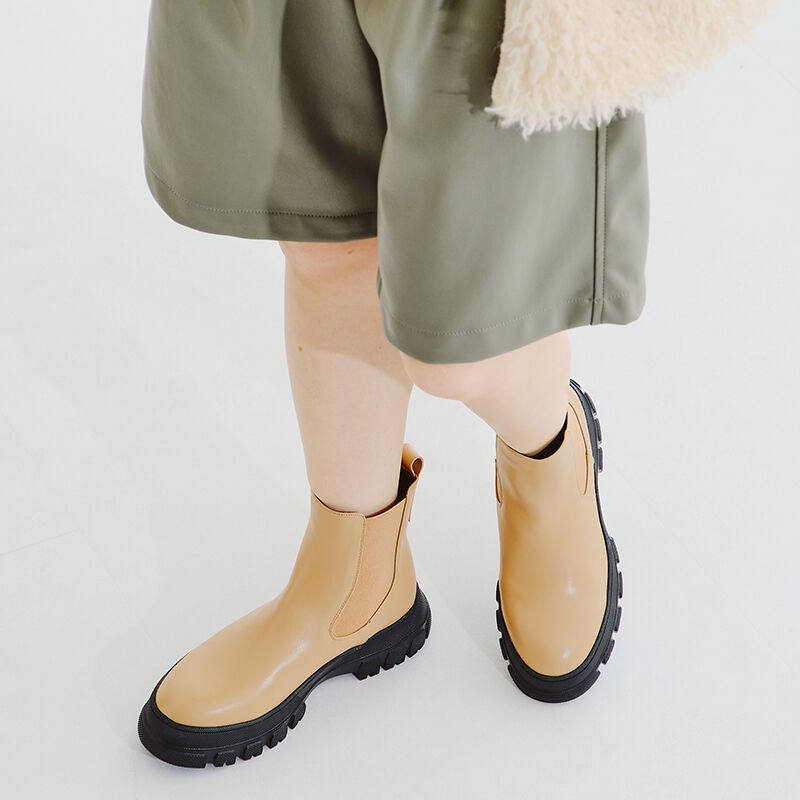 ORiental TRaffic「ボリュームソールサイドゴアブーツ/21404」|ショートブーツ|