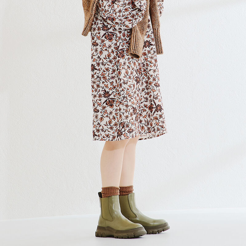 ORiental TRaffic「ボリュームソールサイドゴアブーツ/21404」|ショートブーツ|