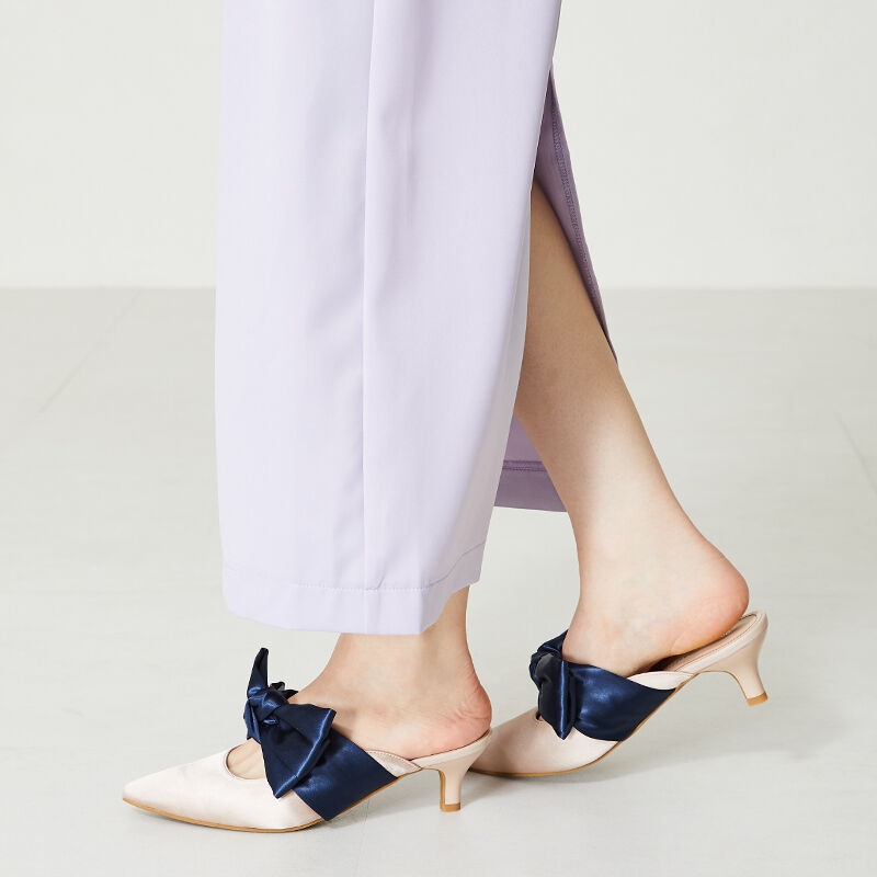 ORiental TRaffic「リボンミュールパンプス/41109」|パンプス|