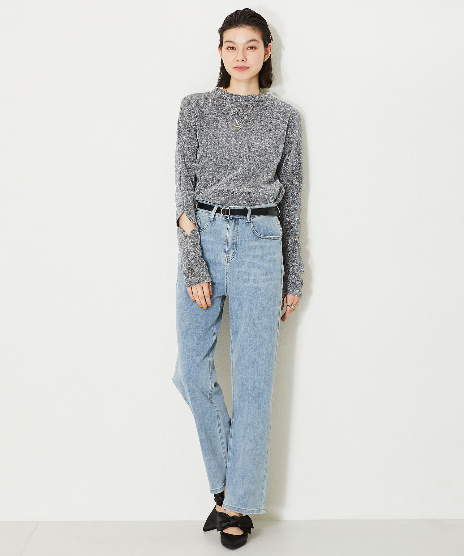 ORiental TRaffic「リボンミュールパンプス/41109」|パンプス|