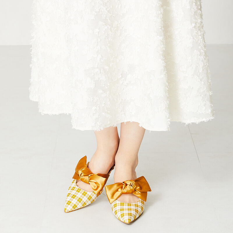 ORiental TRaffic「リボンミュールパンプス/41109」|パンプス|