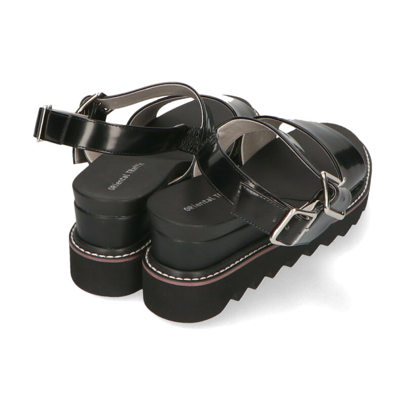 ORiental TRaffic「【アウトレット価格】厚底ワイドベルトサンダル/41210」|サンダル|