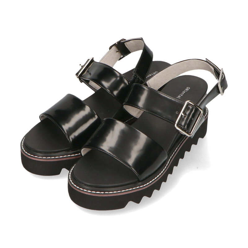 ORiental TRaffic「【アウトレット価格】厚底ワイドベルトサンダル/41210」|サンダル|