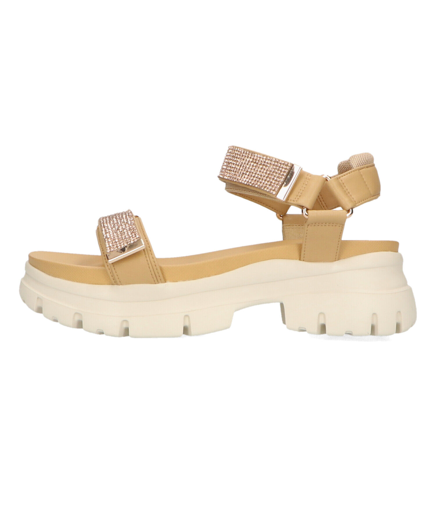 ORiental TRaffic「【定番】ビジューストラップスポーツサンダル/41220 スポサン 人気 トレンド 売れてる」|サンダル|