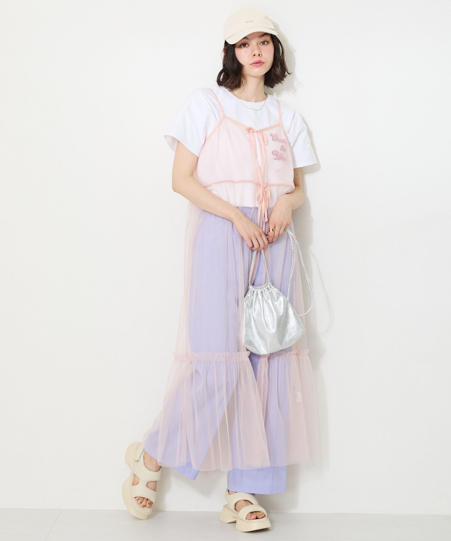 ORiental TRaffic「【定番】パデットベルトフレアソールサンダル/41235 サンダル」|サンダル|