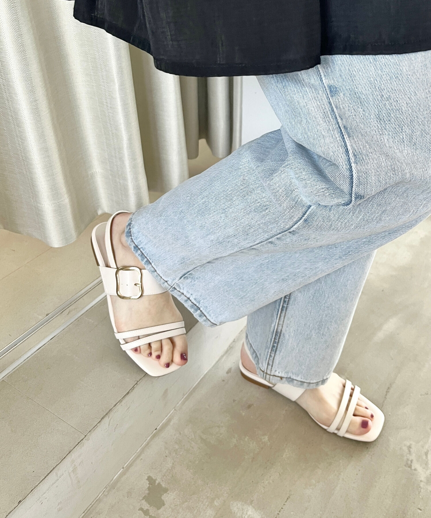 WA Oriental TRaffic「ベルトストラップフラットサンダル/42209」|サンダル|