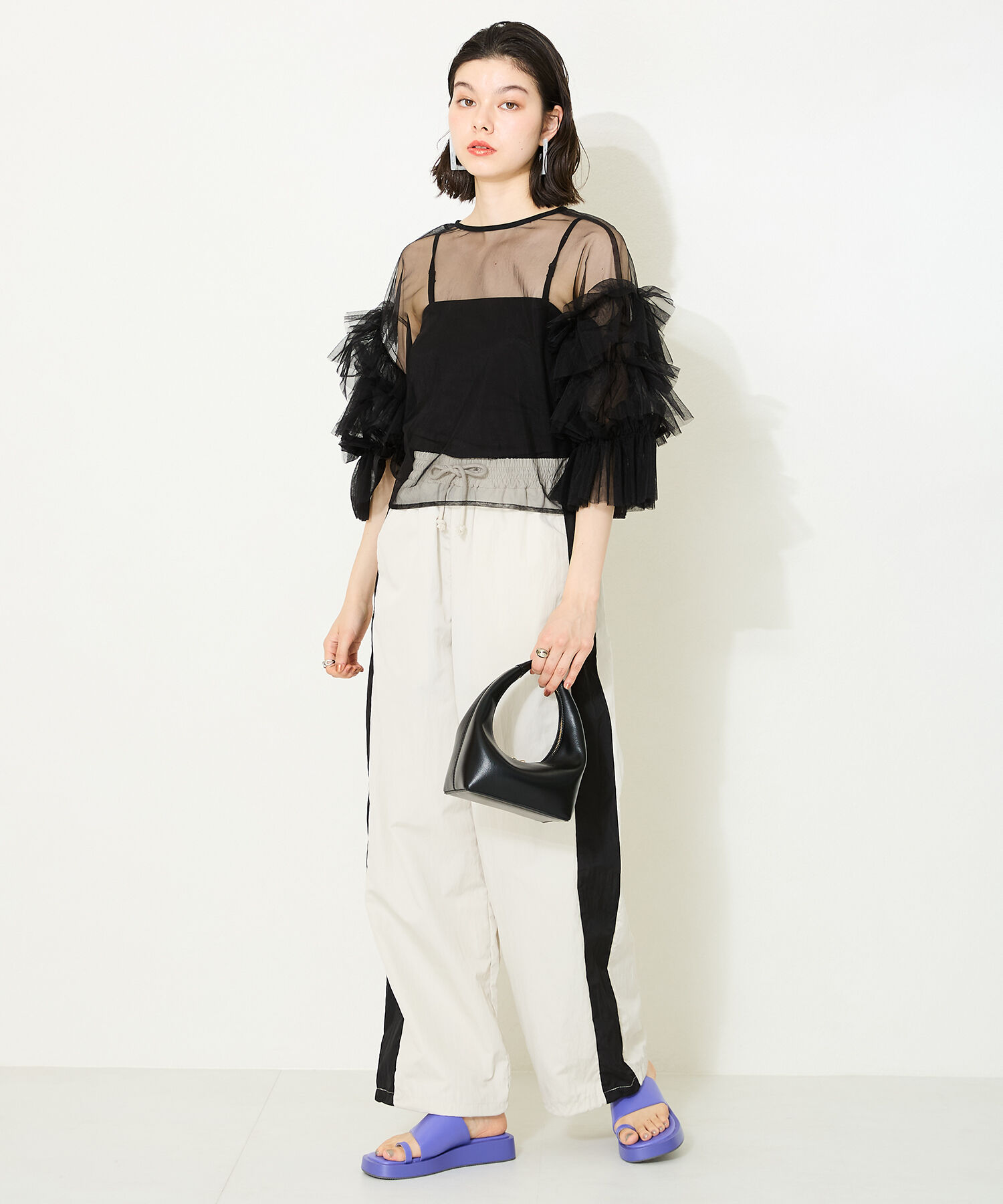 ORiental TRaffic「【BAG】スクエアミニバッグ/BA-230」|ハンドバッグ|