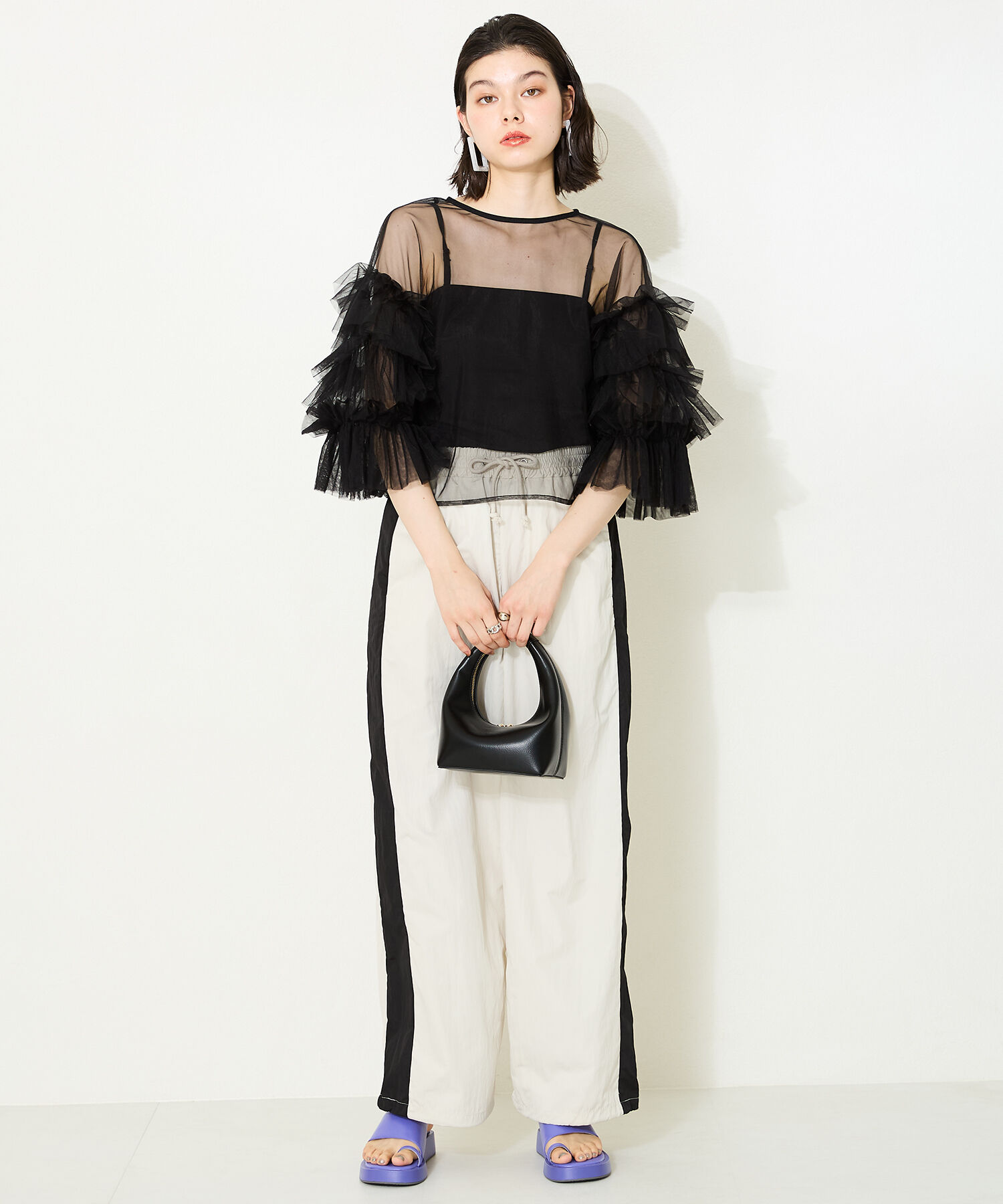 ORiental TRaffic「【BAG】スクエアミニバッグ/BA-230」|ハンドバッグ|