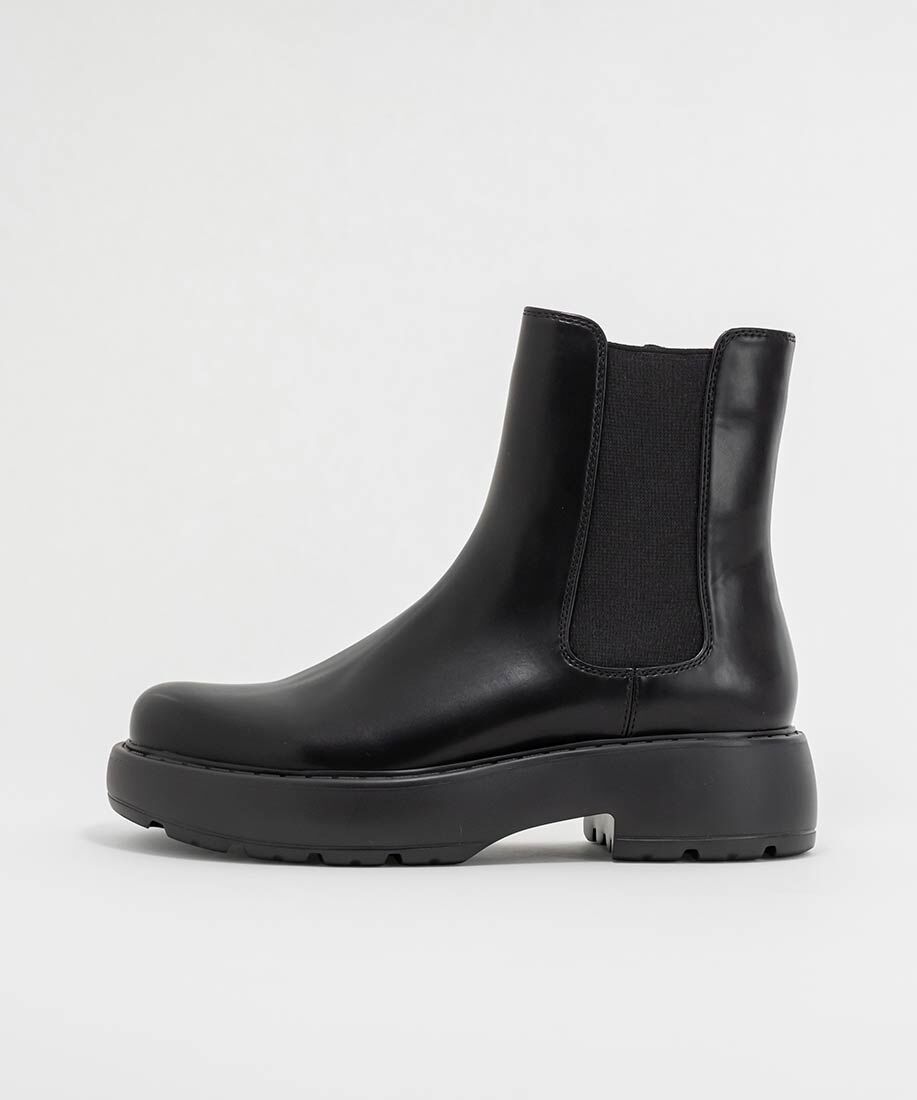  「ボリュームソールベーシックサイドゴアブーツ」|ショートブーツ|