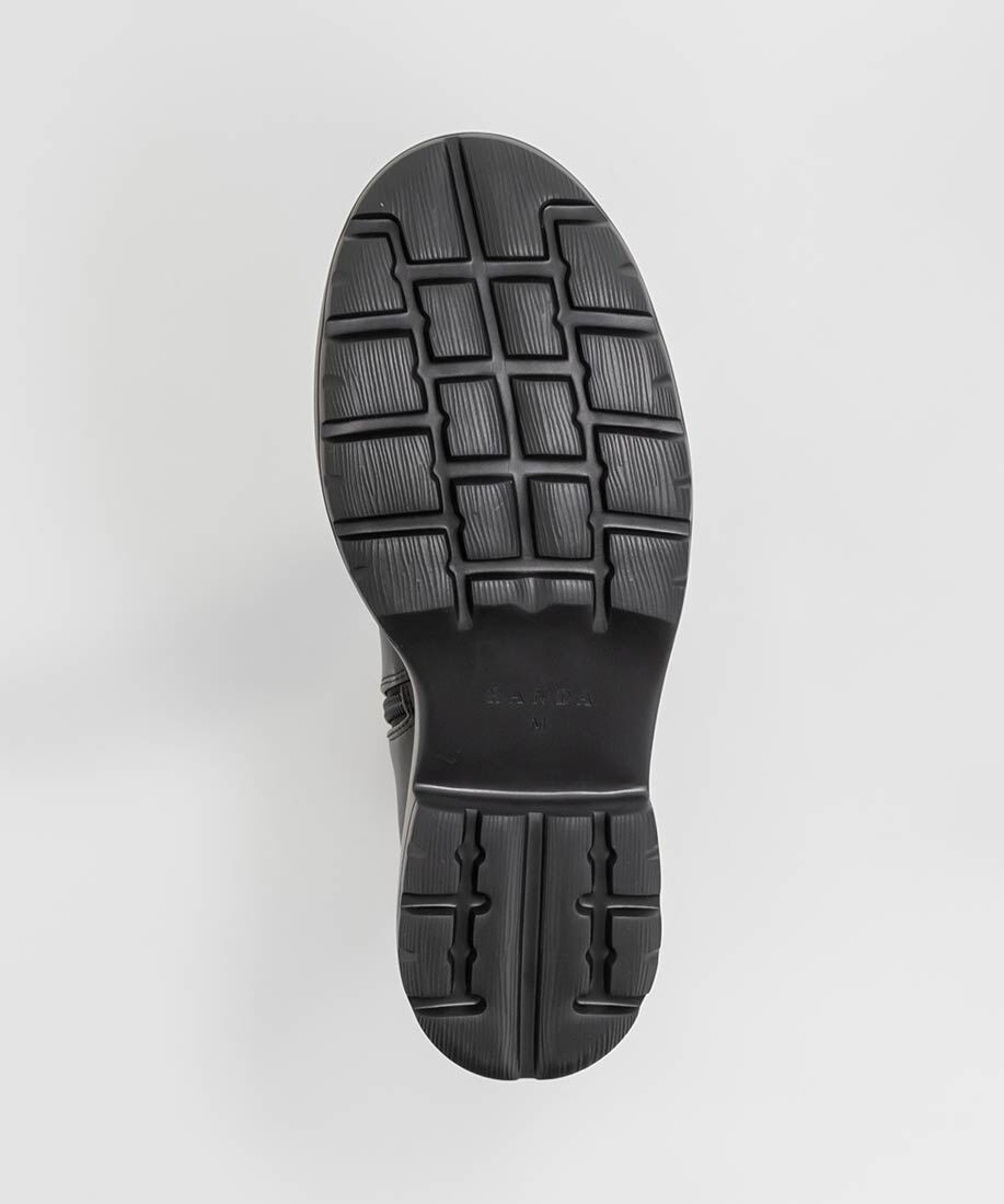  「ボリュームソールベーシックサイドゴアブーツ」|ショートブーツ|