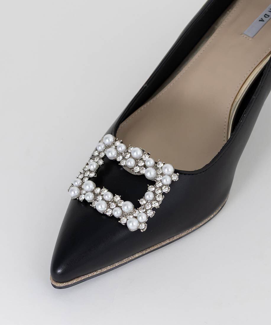  「パールビジューシューズクリップ」|パンプス|