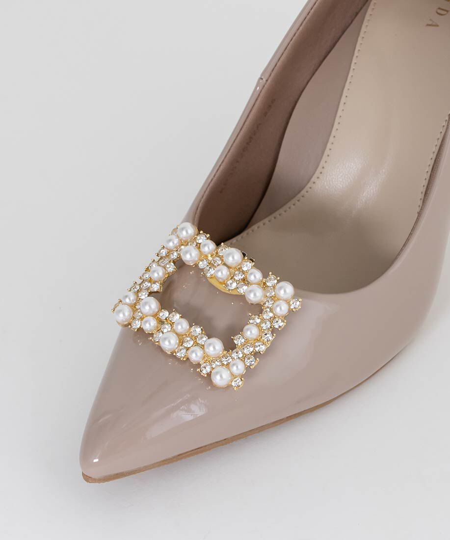  「パールビジューシューズクリップ」|パンプス|