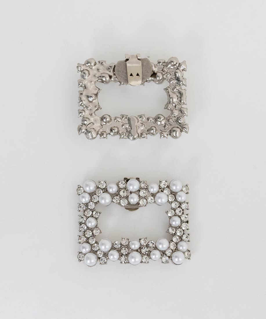  「パールビジューシューズクリップ」|パンプス|